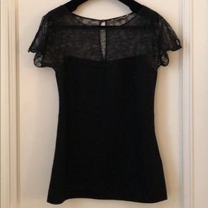 Rebecca Taylor Black Top